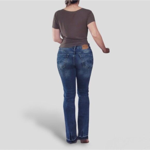 PARASUCO 'Yoshi' Mens/unisex Mid Rise Straight Jeans - Picture 7 of 16